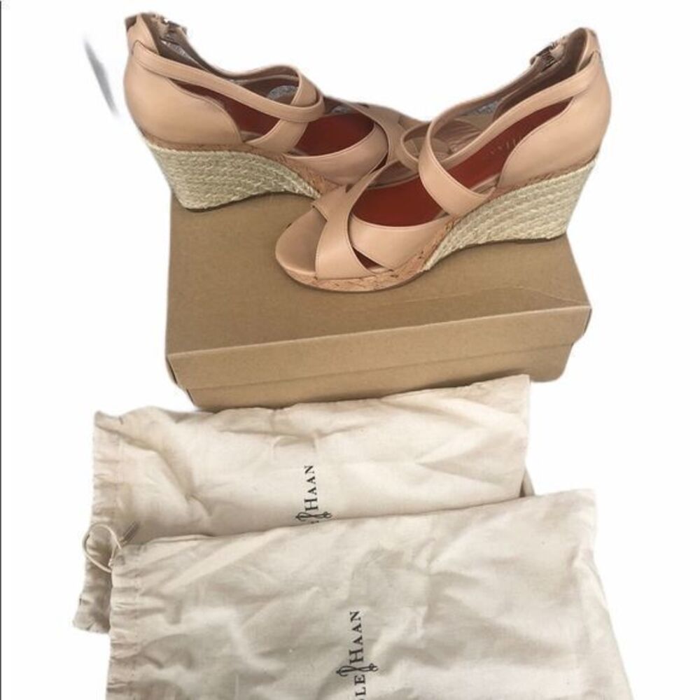 Cole Haan Air Marisa Cork and Rope Sandals Sz 7B